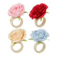 thumbnail image 4 of Elegant 6pcs Flower Napkin Rings - Perfect for Weddings & Special Occasions!, 4 of 11