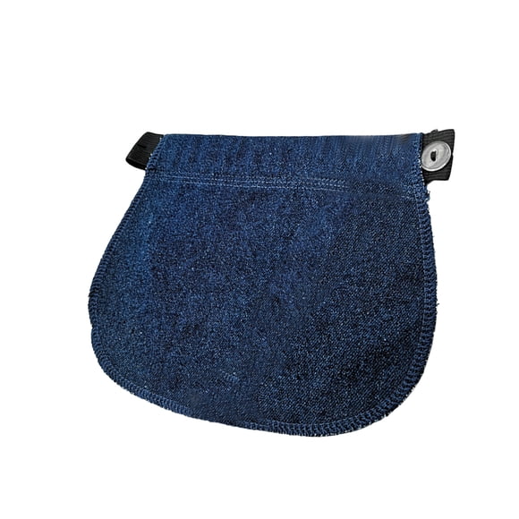 Wosthever El embarazo debe tener el primer trimestre, pantalones de maternidad cómodos, extensores de botones para pantalones, agujeros y Tela de costura y artesanía azul profundo