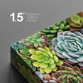 thumbnail image 4 of IDEA4WALL Canvas Wall Art Bouquet of Red, Blue, Pink, Green and Yellow Small Echeveria Cactus Botanical Succulent Digital Art Realism Farmhouse/Country for Living Room, Bedroom, Office - 32"x48", 4 of 5