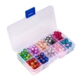 thumbnail image 2 of Gradient Glass Beads 10 Colors Round Crackle Handcrafted Beading for DIY Jewelry Making 10mm, 2 of 7