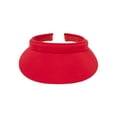 thumbnail image 1 of TopHeadwear Nylon Clip-On Visor, Red, 1 of 2
