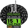 thumbnail image 1 of Cable de Instrumento GEARit 4mm TS 4.5m Ángulo Recto a Recto, 1 of 7