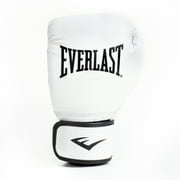 Everlast Synthetic Leather Core Training Gloves for Boxing, White, S/M