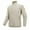 Khaki, variant on Xzbqbs Mens Track Jackets Casual Slim Fit Sport Coat Fashion Lightweight Stand Collar Solid Workout Jacket with Zipper Pockets