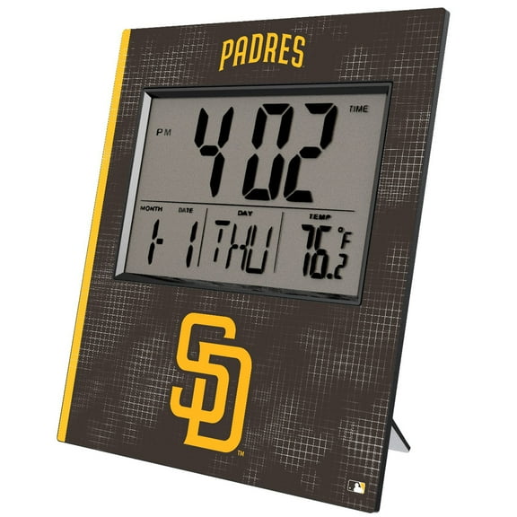 Keyscaper San Diego Padres Digital Desk Clock