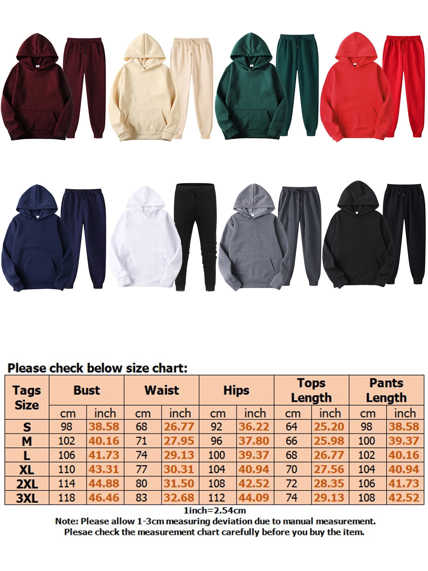 BCSY Sun Mens Slim Fit Jogging Sweat Suits Casual Tracksuits + Pants  (Black-A, M=US XS) at  Men's Clothing store