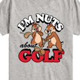 thumbnail image 3 of Disney - I'm Nuts About Golf - Toddler & Youth Short Sleeve Graphic T-Shirt, 3 of 5