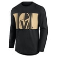 Men's Fanatics Branded Black/Gold Vegas Golden Knights On Point