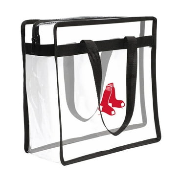 WinCraft Boston Red Sox Women's Clear Tote Handbag, Team Colors