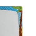 thumbnail image 2 of Ambesonne Animal Fitted Sheet, Cartoon Animals on Beach, Queen Size, Multicolor, 2 of 2
