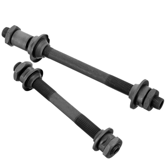 Bike Axle Front and Rear Skewer Mountain Accessories Pedals Kickstand Black
