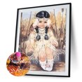 thumbnail image 2 of Pintura de diamante 5D DIY Full Square Drill Girl Kit Decoración del hogar Arte Artesanía FLhrweasw  Nuevo, 2 of 9