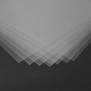 0.1mm Thick A4 Size Clear Sheet 297mm x 210mm Transparent Rigid Plastic Sheet,Office,DIY Cut,50Pcs