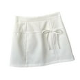 thumbnail image 3 of Falda de cadera para mujer, estilo urbano, para vacaciones, picnics W blancas, 3 of 9