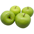thumbnail image 2 of 12 Artificial Green Apples-Fruit, 2 of 5
