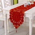 thumbnail image 4 of HongHeng Embroidered Valentine's Day Table Runner Red Tablecloth Valentine's Day Decoration Luxurys Valentine's Day Placemat Decoration, 4 of 6