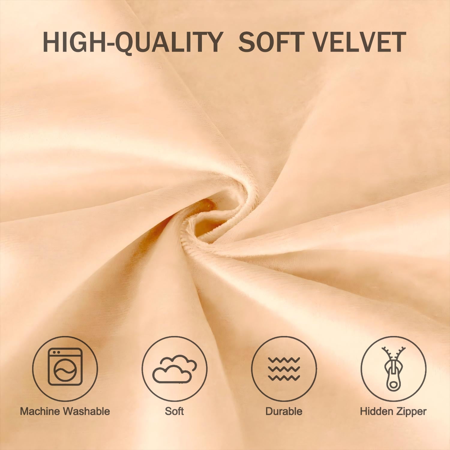 VIREO Bean Bag Chair - 6FT Bean Bag Chairs for Adults Memory Foam Filler Beanbag Chair with Ultra Soft Removable and Washable Flannel Cover, Beanbag Chairs for Living Room - Camel