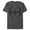 Charcoal, variant on Men's Batman Logo Modern Wing Curve  Graphic Tee Silver Medium