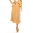 thumbnail image 5 of Women's Solid 2-Piece Blazer and Long Skirt Set ? Elegant and Professional, 5 of 8