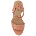 thumbnail image 5 of Journee Womens Andiah Buckle Espadrille Wedge Sandals, 5 of 10