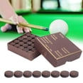 thumbnail image 4 of Cue Tips, Pool Cue Tips Pool Eight Ball Tips For Ears Tips Cotton Swabs Billards Pool Cue Tips  For Casual Players For Competitive For Billiards Lovers, 4 of 8