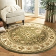thumbnail image 2 of SAFAVIEH Lyndhurst Victoria Floral Area Rug, Sage/Ivory, 3'3" x 3'3" Round, 2 of 8
