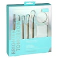 EcoTools Limited Edition Eye Shine Bright Makeup Brush Kit, 7 Piece