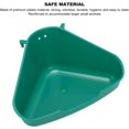 thumbnail image 2 of HUGFEGWE Corner Litter Pan for Ferrets, Rabbits, Rats, Guinea Pigs and Other Small Animals, Splash Proof Triangle Potty Trainer Corner Litter Bedding Box for Baby Rabbit, Chinchillas (S CJB91-13537, 2 of 9