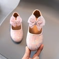 thumbnail image 2 of JINMGG Clearance Items Children Kids Baby Girls Crystal Butterfly-Knot Princess Shoes Single Shoes, 2 of 9