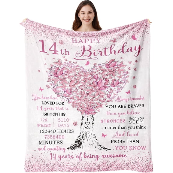 Birthday gifts for girls aged 14, 15, 16, 17, 18, 19, 20, and 21; birthday gift recommendations for girls; 16th birthday decorations; happy 16th birthday; birthday blankets for girls.