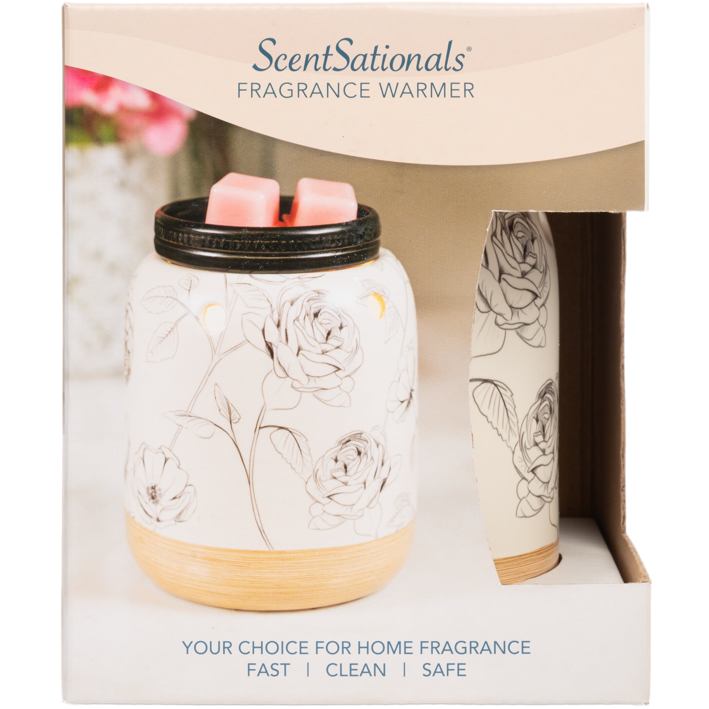 Scentsationals Full Size Wax Warmer, Garden Flowers - Walmart.com