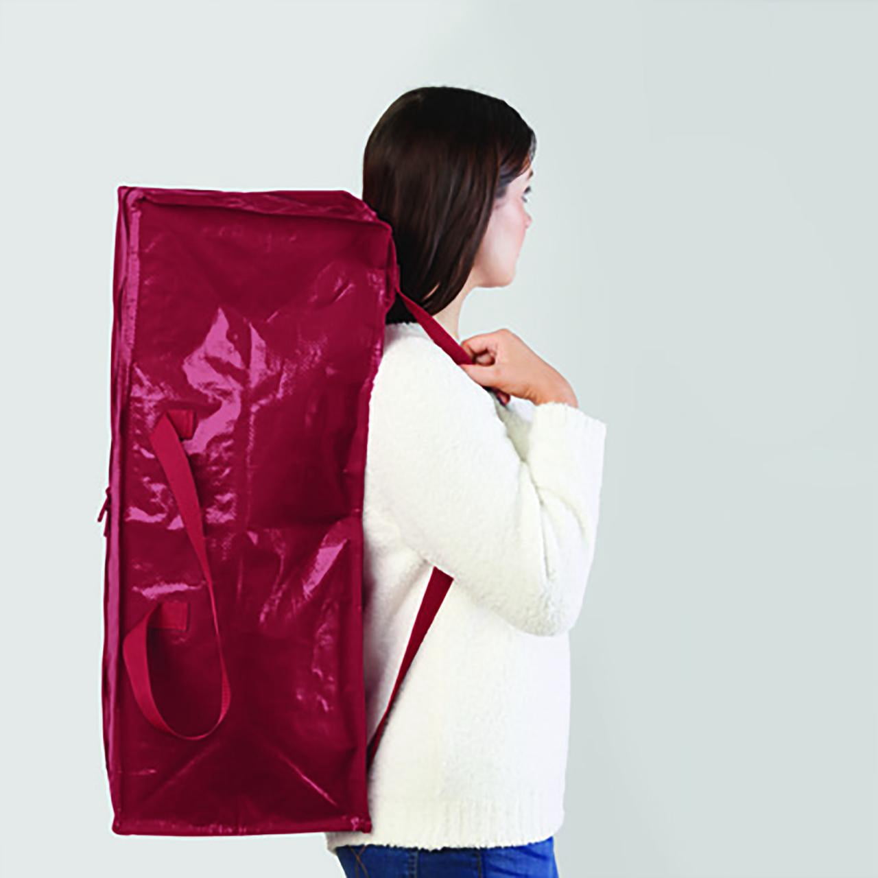 Mainstays Heavy Duty Storage and Moving Bag, Red, 20 Gallon