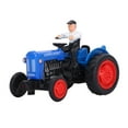 thumbnail image 1 of Kids Farm Vehicle Toys, Develop Communication Skill Plastic Highly Simulation Farm Tractor Toy  For Home Play Blue, 1 of 8