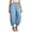 Light Blue, variant on MLCDZ Womens Cotton Linen Barrel Harem Pants Baggy Lightweight Elastic Waist Wide Leg Pants with Pockets Boho Summer Casual Loose Beach Vacation Trousers