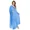 Blue, variant on Indian Crafts Women Chiffon Solid Long Indian Traditional Dupatta Shawl Stole Chunni Scarf Wrap Stole
