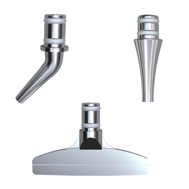 Stylo de Forage à Pointe Argentée Métal Head Détachable Remplacement Stylo Diamant Outil DIY