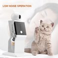 thumbnail image 1 of OUSITAID Wuffmeow Animal de Compagnie Intelligent Auto-Hey Led Jeu Drôle de Chat avec le Modèle de Charge de Jouet de Robot Mené (Capacité de Batterie de Lithium 800mAh) Blanc, 1 of 7