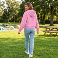 thumbnail image 7 of Womens Hoodies Half Zip Y2k Cute Sweatshirts Fall Winter Fashion Workout Sweatshirts 2026 2XL, 7 of 7