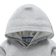 thumbnail image 5 of UAYOTSE Boys Long Sleeved Hooded Sweatshirt Comfortabl Warm Fashionable Casual Solid Color Sports Sweatshirt(9-10 Years,P179-Grey), 5 of 8