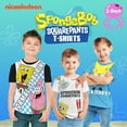 thumbnail image 6 of SpongeBob SquarePants Boys' Graphic T-Shirts (3-Pack) â Toddler to Big Kids | 3T | Blue/White Short Sleeve, 6 of 7