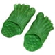 thumbnail image 2 of Vogacara Zapatilla con punta de simulación, accesorios para mascarada, decoración de pies, exquisita ropa para hombres y mujeres, accesorio, Juguetes verde, 2 of 6