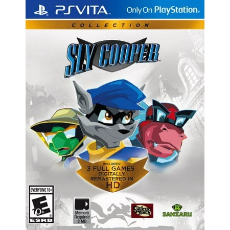 Sony Sly Cooper Collection - Action/adventure Game - Ps Vita (22159) Sanzaru (Best Sly Cooper Game)