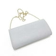 thumbnail image 4 of NOKIO Elegant Evening Bags For Women, Women'S Single Shoulder Bag New European And American Glitter Banquet Dinner Bag Women's Retro Hand Pleated Evening Dress Bag Chain Dress Bag Shining Piece Bag, 4 of 6