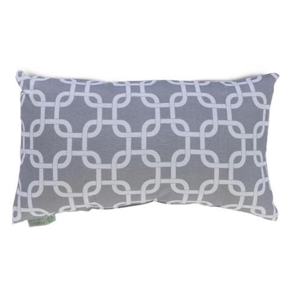 Majestic Home Gray Links Small Pillow