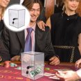 thumbnail image 3 of Shisuyan Acrylic Donation Box with Lock Ballot Box Clear Suggestion Box Ticket Box, 3 of 8