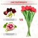 thumbnail image 2 of KAKOWELY 10 tulipanes falsos realistas, ramo de flores para decorar bodas., 2 of 4