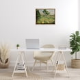 thumbnail image 3 of Stupell Industries Classic Cezanne Mont Sainte-Victoire Landscape & Nature Painting Brown Floater Framed Canvas Art Print Wall Art, 21 x 17, 3 of 10