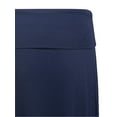 thumbnail image 5 of KOGMO Womens Classic Maxi Skirt with Foldable Wide Waistband (S-3X), 5 of 6