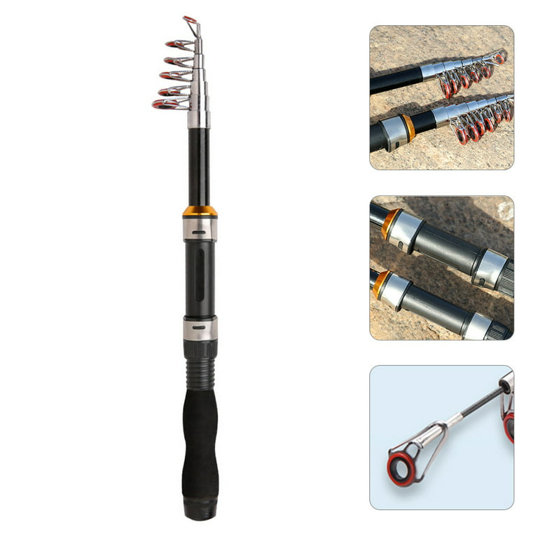 Small Fishing Rod Portable Fishing Pole Professional Fishing Rod Miniature  Sea Fishing Rod 