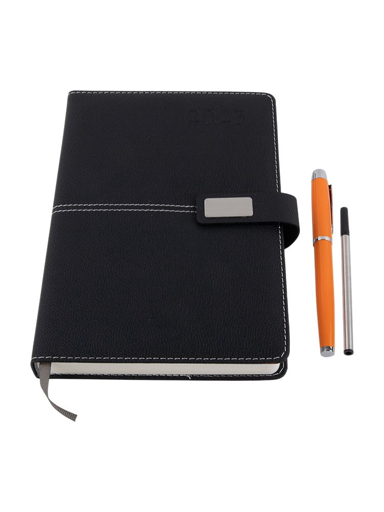 For A5 Leather Notebook with Pen kit, for Business,Office,multi-colours optional